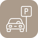 Parkplatz direkt am Haus
